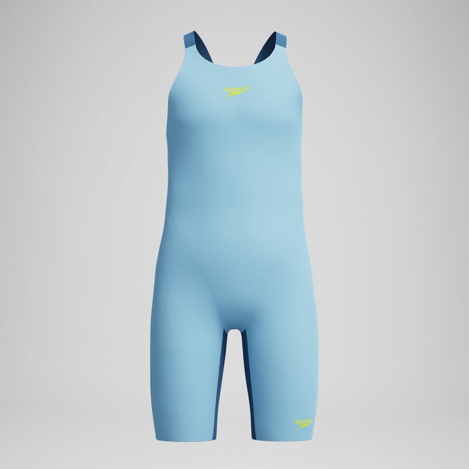Girls Fastskin Endurance+ Max Openback Kneeskin Blue