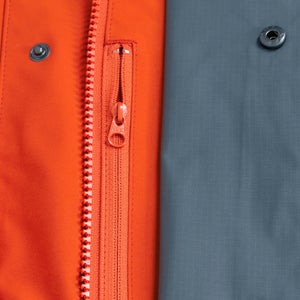 Wasserdichte Trango Gore-Tex Damen-Jacke - Grau/Rot