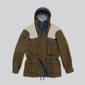 Wasserdichte Trango Gore-Tex Damen-Jacke - Braun/Grau