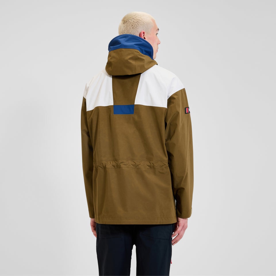 Wasserdichte Trango Gore-Tex Damen-Jacke - Braun/Grau