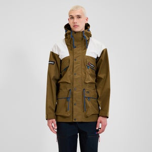 Wasserdichte Trango Gore-Tex Damen-Jacke - Braun/Grau