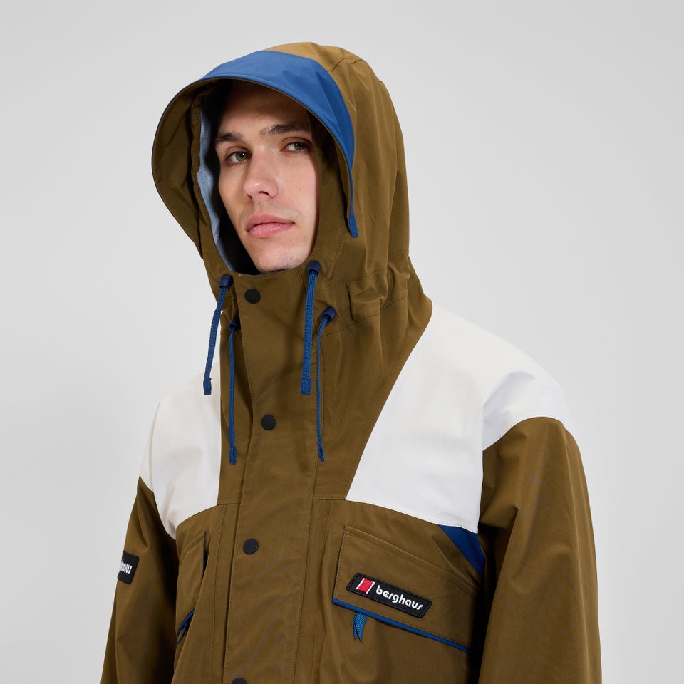 Wasserdichte Trango Gore-Tex Damen-Jacke - Braun/Grau