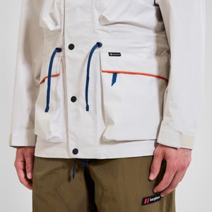 Wasserdichte Trango Gore-Tex Damen-Jacke - Grau/Blau