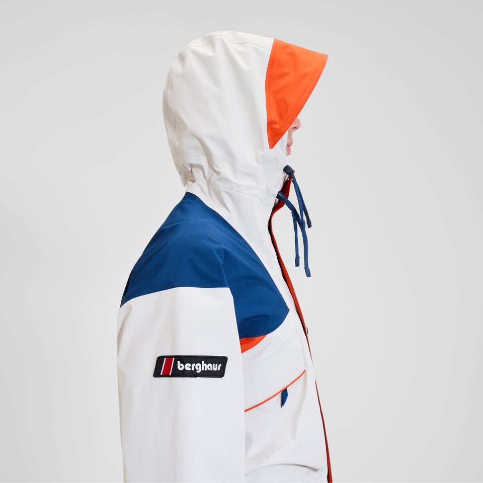 Wasserdichte Trango Gore-Tex Damen-Jacke - Grau/Blau