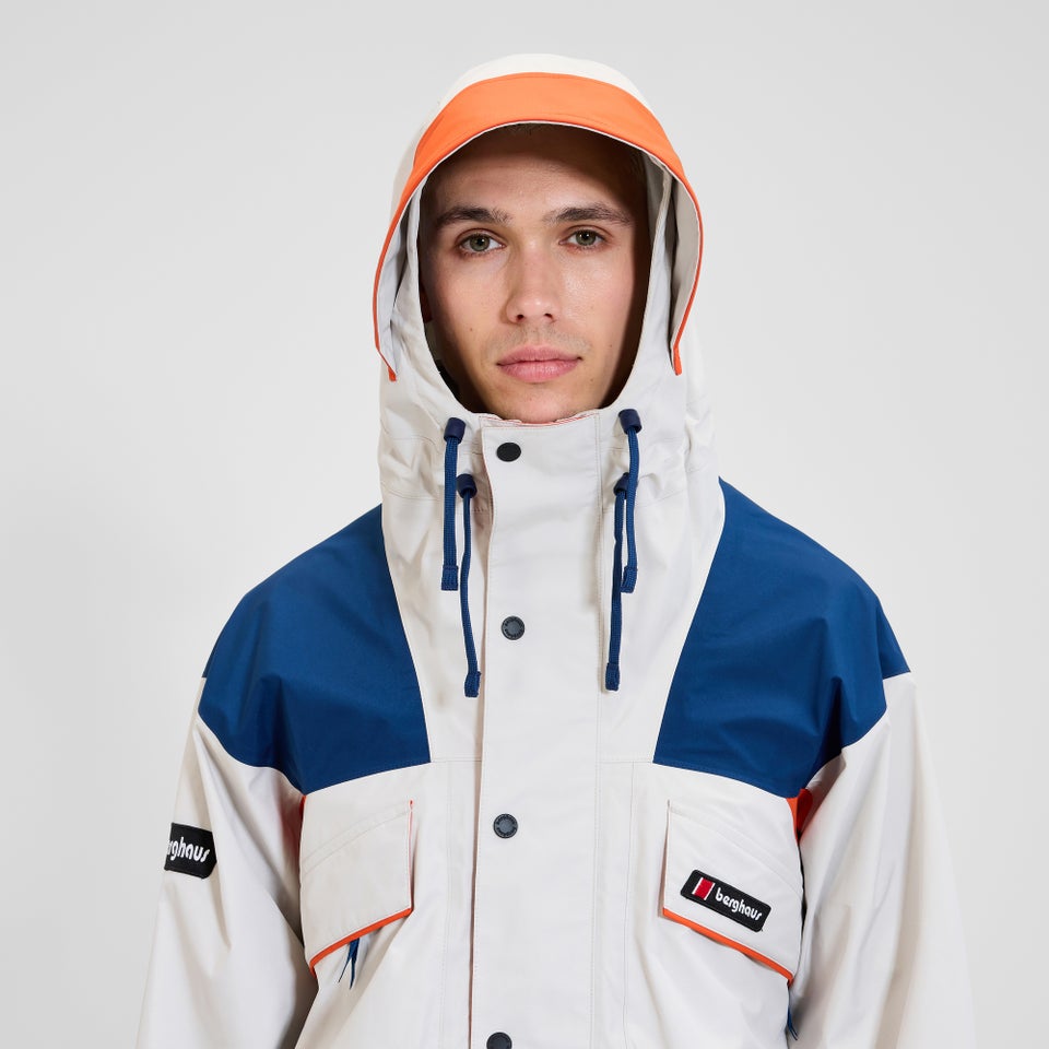 Wasserdichte Trango Gore-Tex Damen-Jacke - Grau/Blau