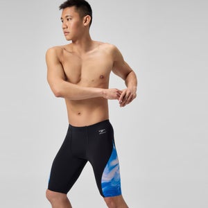 Men's Club Training Printed Splice Jammer Black/Blue