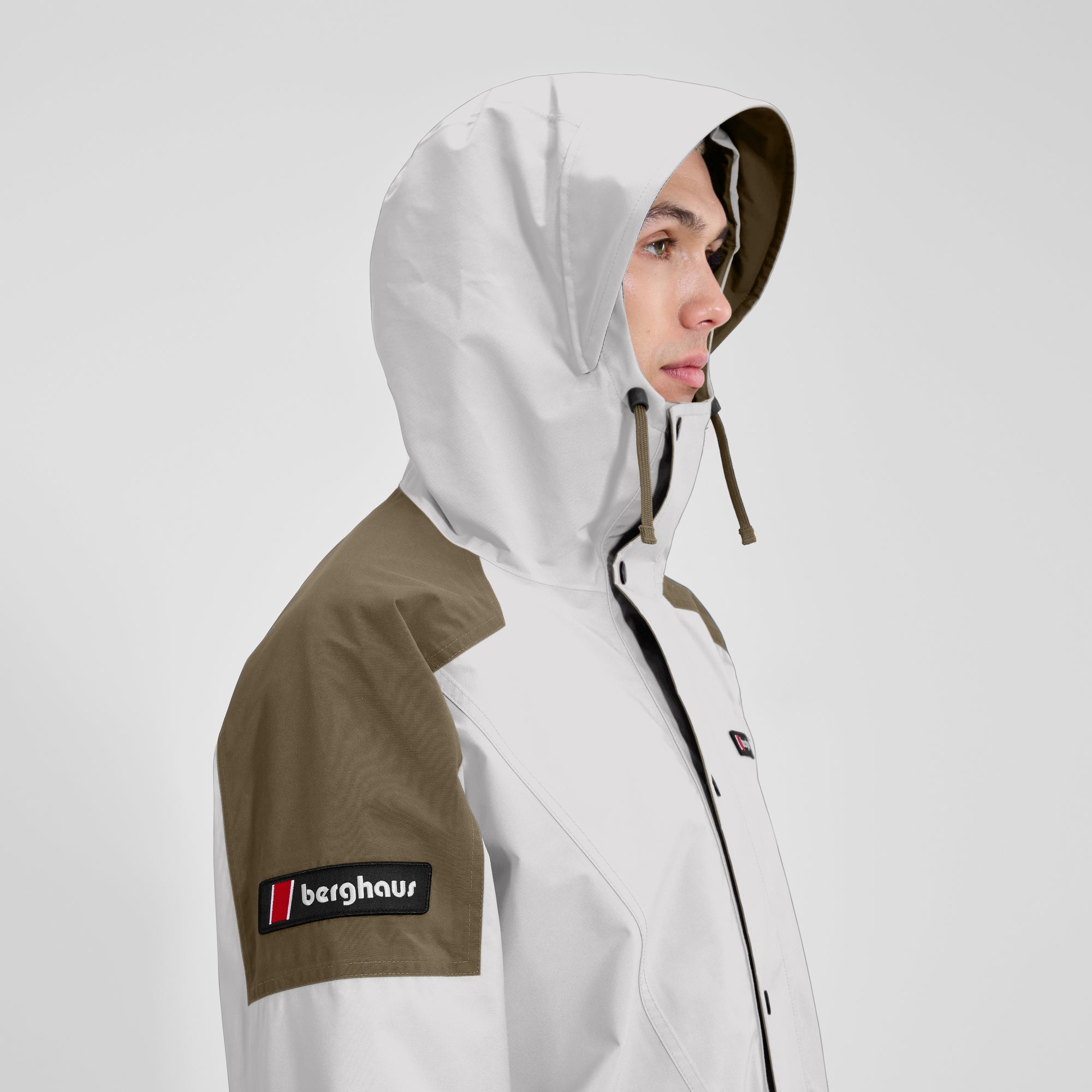 Unisex Meru Mountain Gore-Tex Jacket - Brown/Grey | Berghaus