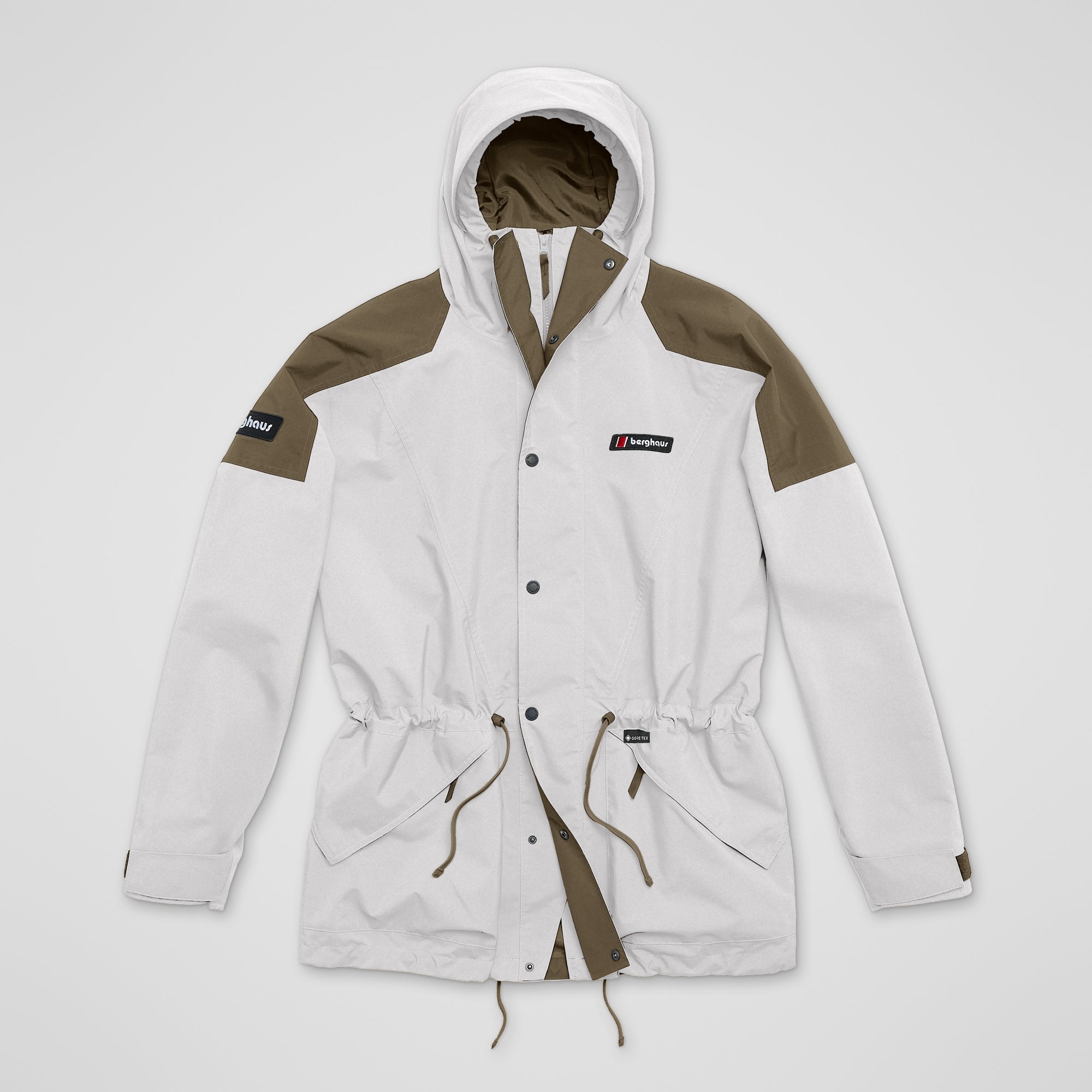 Unisex Meru Mountain Gore-Tex Jacket - Brown/Grey | Berghaus