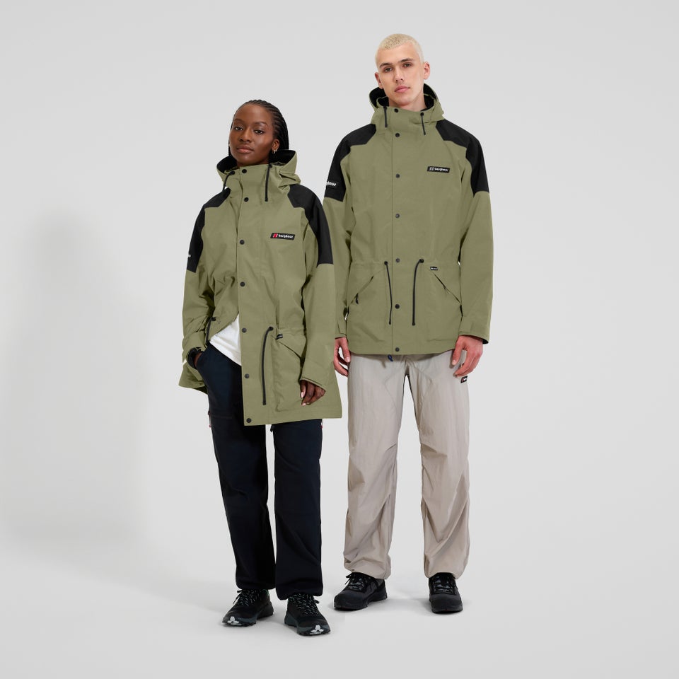 Unisex Meru Mountain Gore-Tex Jacket - Green/Black