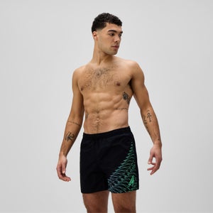 SPEEDO MEDLEY LOGO 16@@ WATERSHORT GREEN - XL