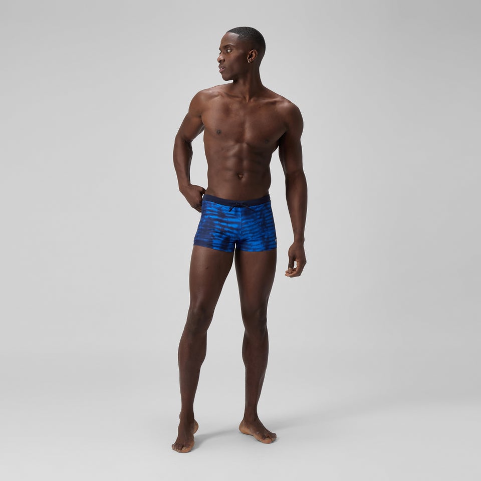 Boxer de bain Homme Valmilton Allover bleu marine/bleu