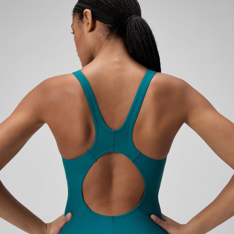 Damen Colourblock 2.0 Badeanzug Grün