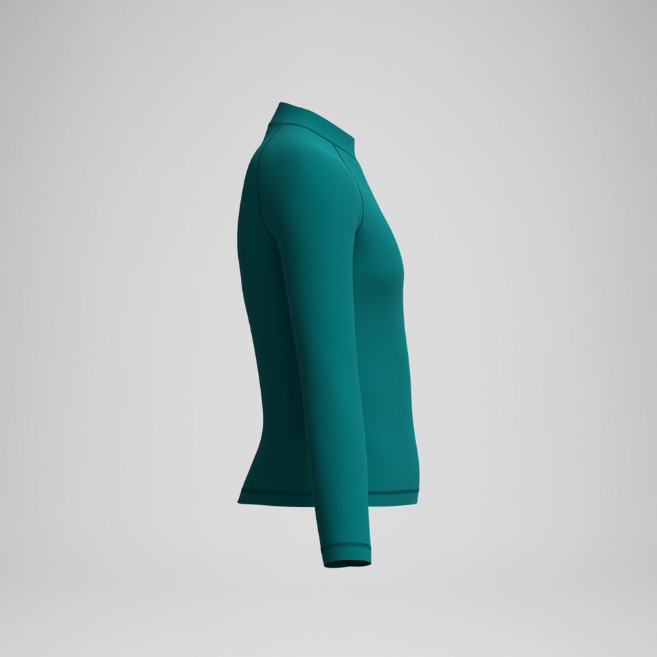 Boys Long Sleeve Rashguard Green