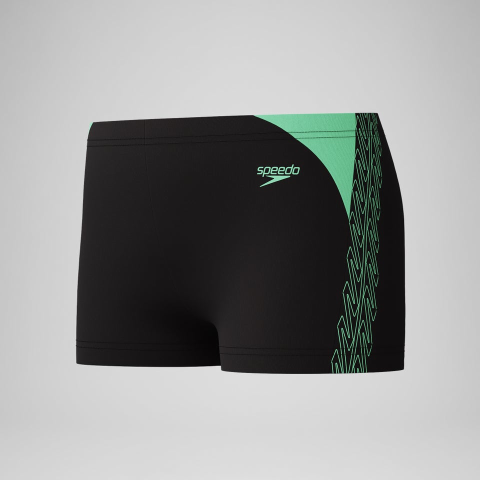Boys Hyperboom Splice Aquashort Black/Green
