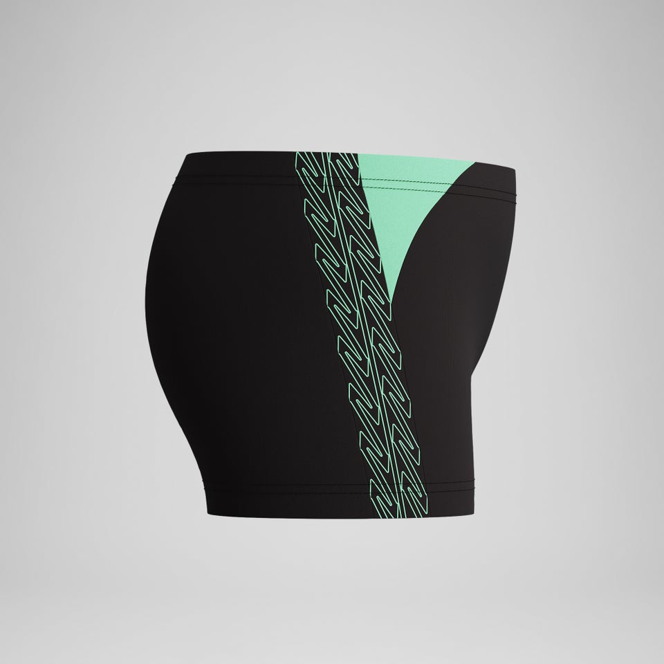 Boys Hyperboom Splice Aquashort Black/Green