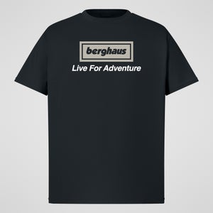 Unisex Adventure Tour Tee - Black