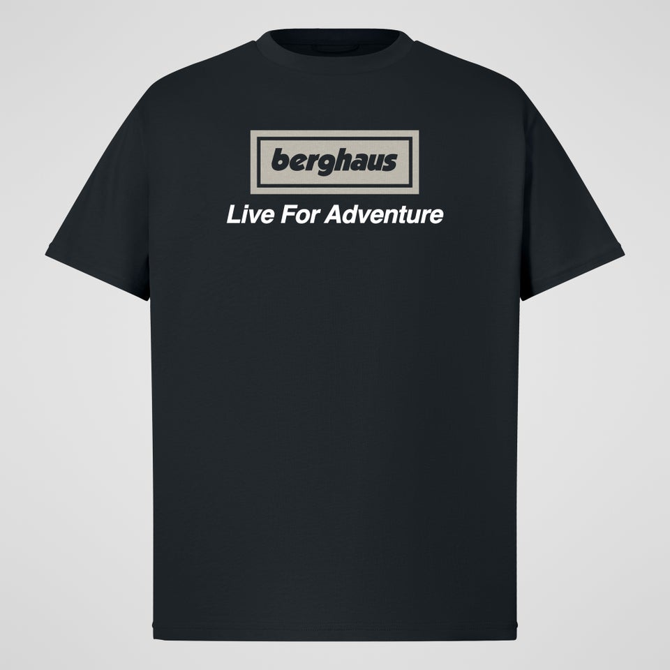 Unisex Adventure Tour Tee - Black