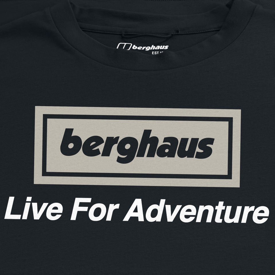 Unisex Adventure Tour Tee - Schwarz