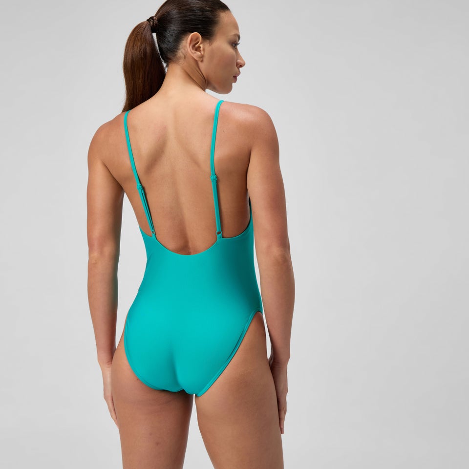 Women's Adjustable Thinstrap Swimsuit Turquoise