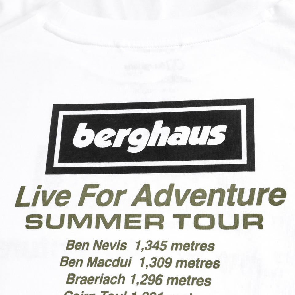 Unisex Adventure Tour Tee - Weiß