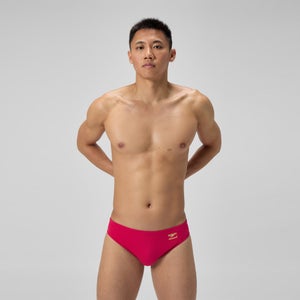 SPEEDO ML SOLID BRIEF AM RED - 30