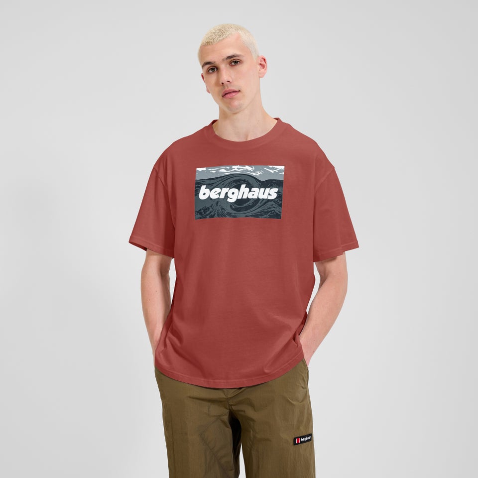 Unisex Twisted Skies Tee - Orange