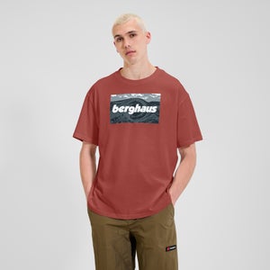 Unisex Twisted Skies Tee - Orange