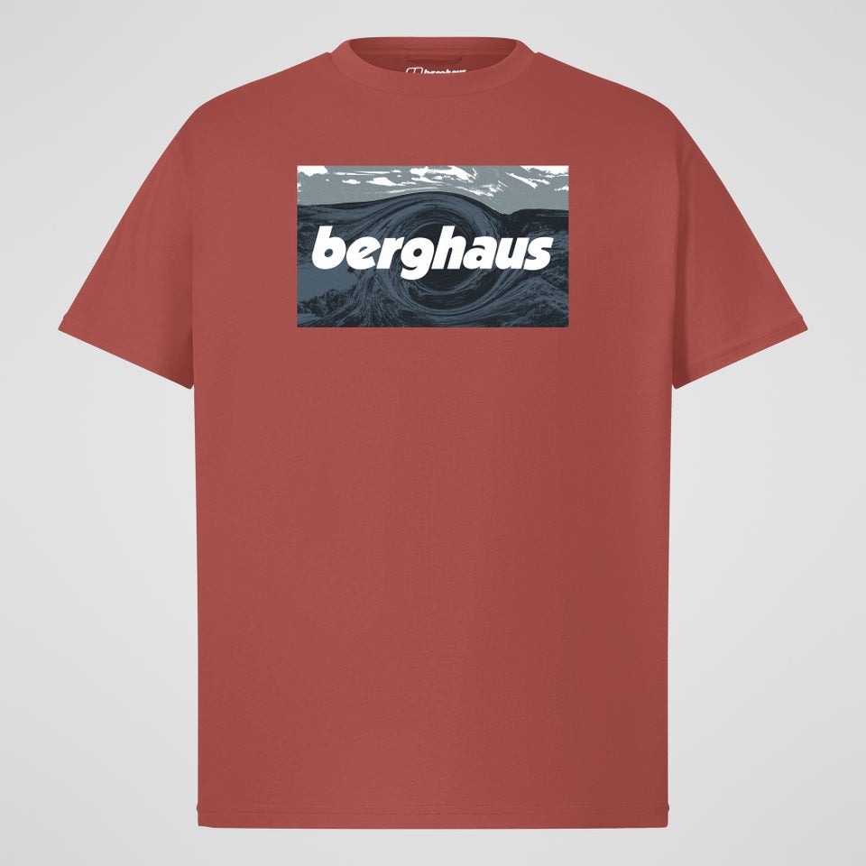 Unisex Twisted Skies Tee - Orange