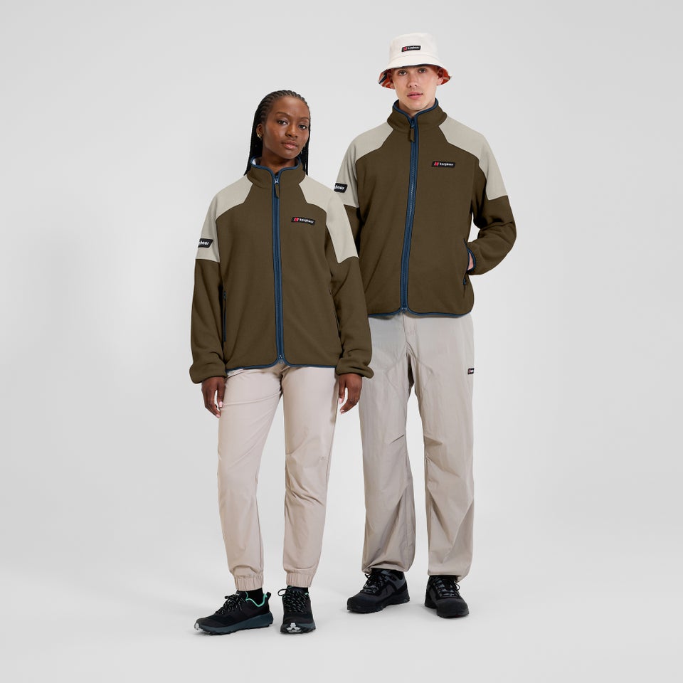 Unisex 1997 Fleece Jacken - Braun/Grau