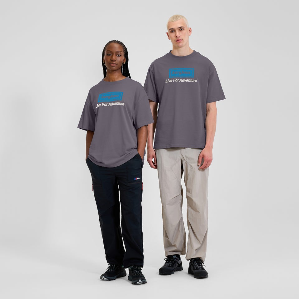 Unisex Adventure Tour Tee - Purple