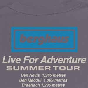 Unisex Adventure Tour Tee - Purple