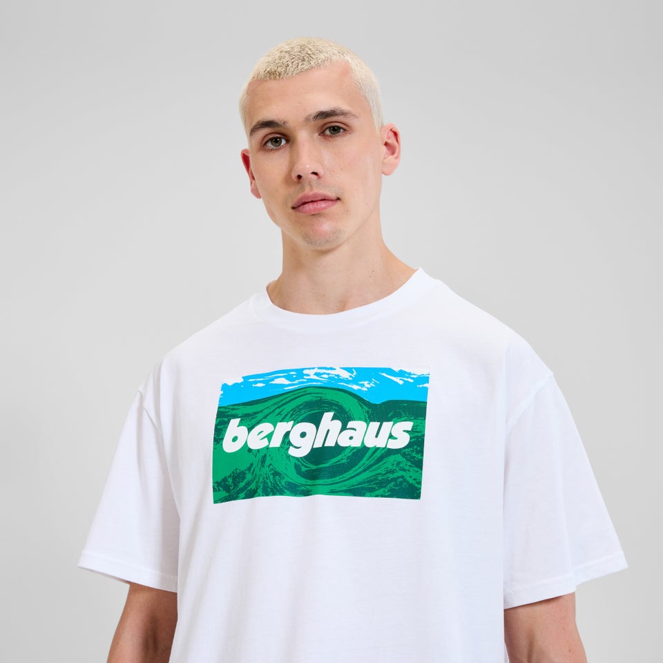 Unisex Twisted Skies Tee - White