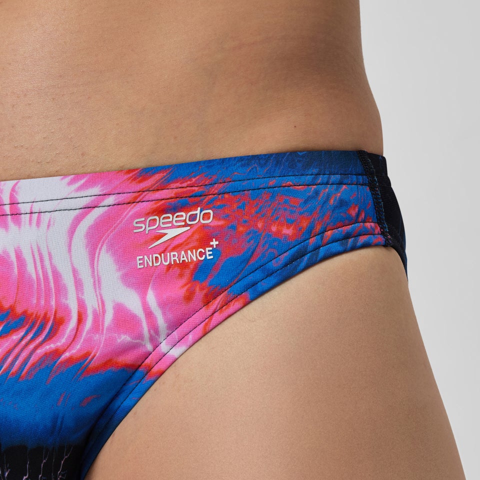 Men's Club Training Printed Brief Black/Pink