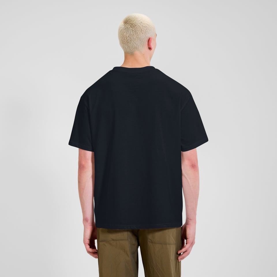 Unisex Twisted Skies Tee - Schwarz