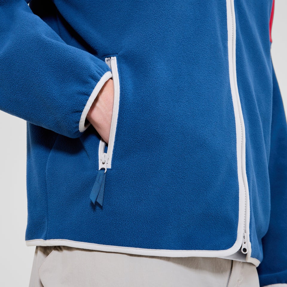 Unisex 1997 Fleece Jacket - Blue/Red