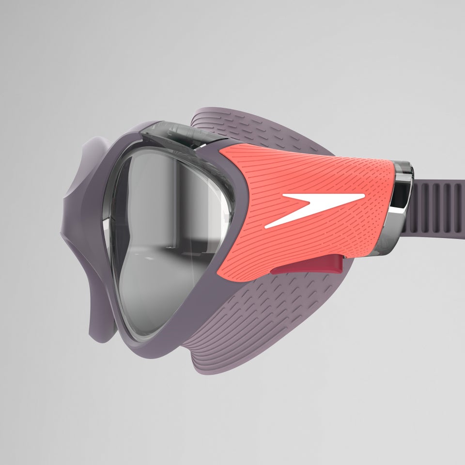 Lunettes de natation Femme Biofuse 2.0 à effet miroir gris/argent