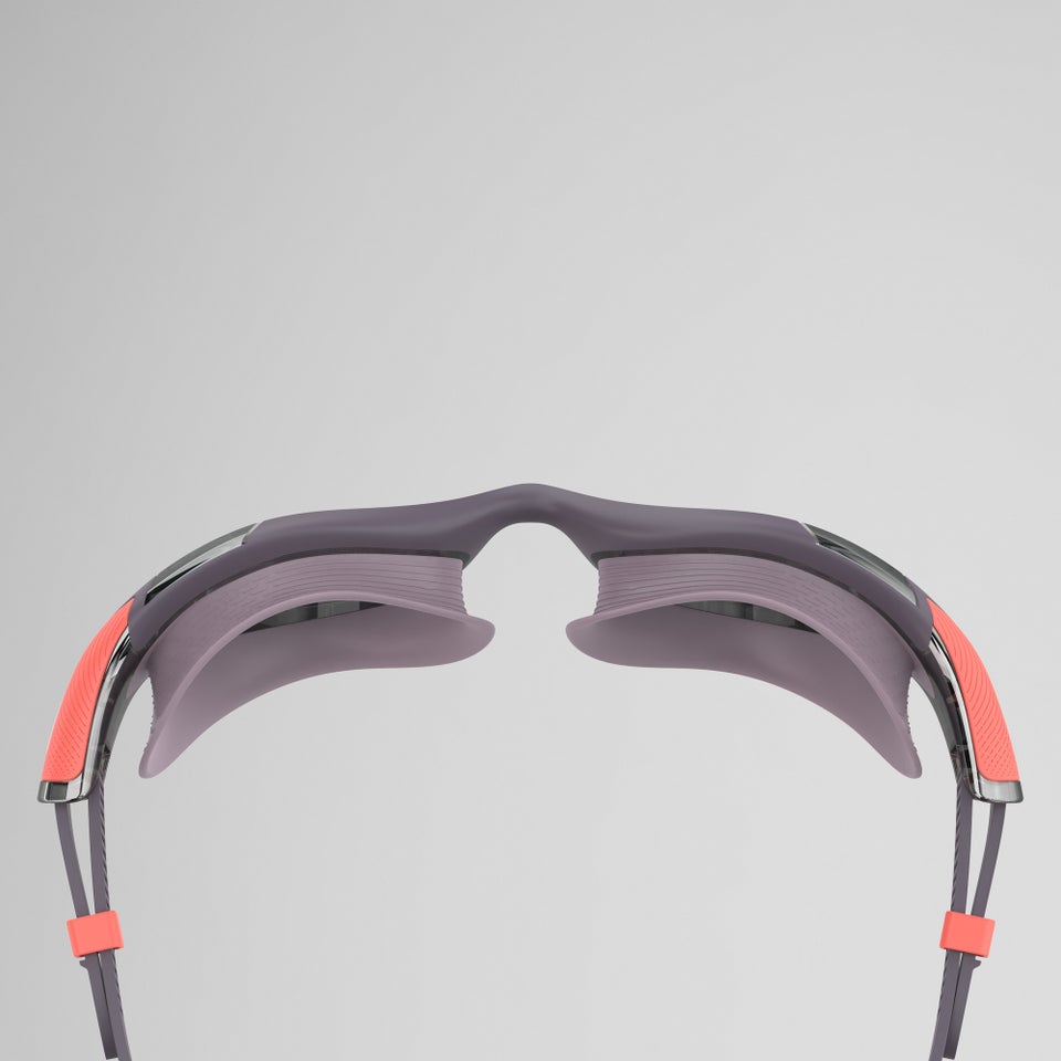 Lunettes de natation Femme Biofuse 2.0 à effet miroir gris/argent