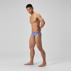 Men's Club Training Printed Brief Blue/Orange