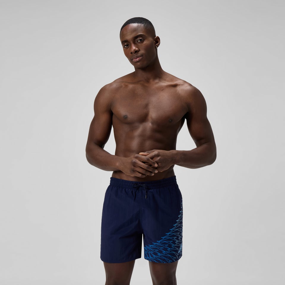 Men's Medley Logo 16" Swim Shorts Navy/Blue