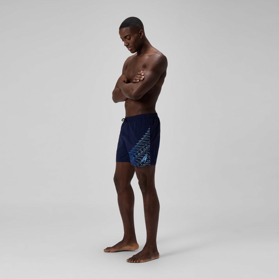 Men's Medley Logo 16" Swim Shorts Navy/Blue