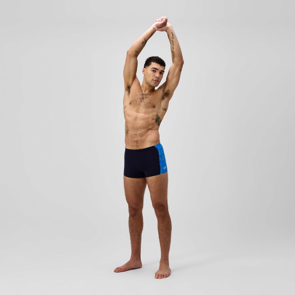 Men's Hyperboom Panel Aquashort Navy/Blue