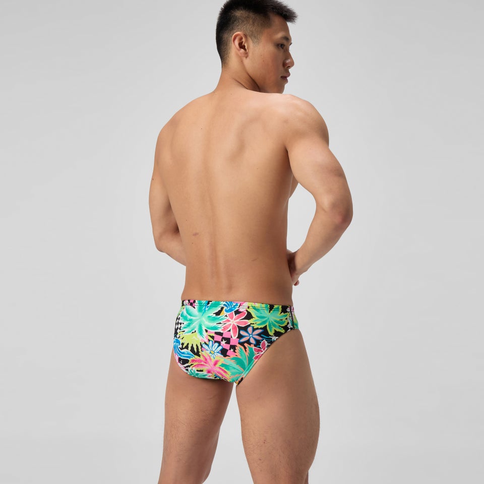Herren Club Training Badehose mit Print Grün