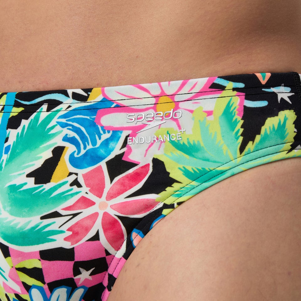 Herren Club Training Badehose mit Print Grün