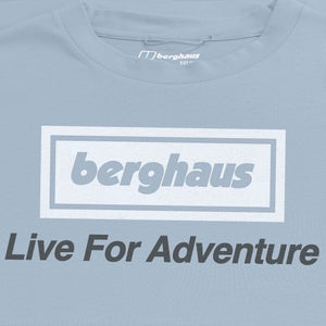 Unisex Adventure Tour Tee - Grey Blue