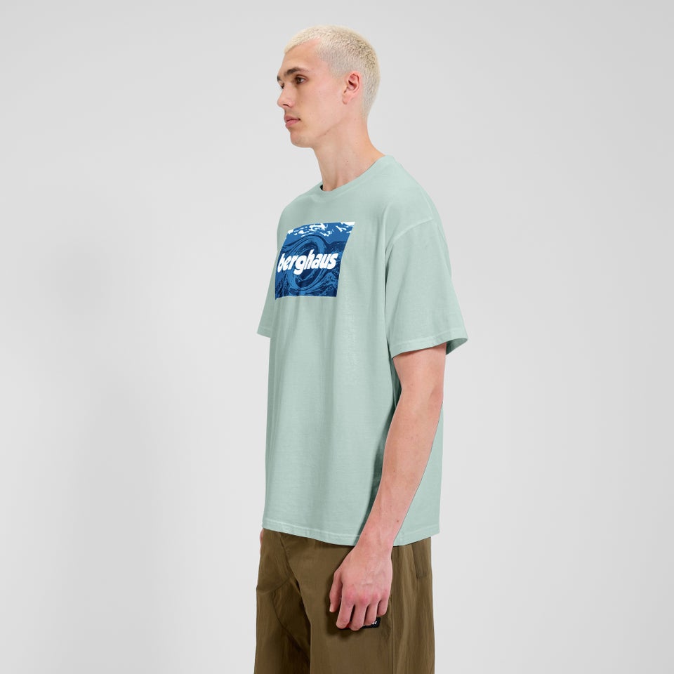 Unisex Twisted Skies Tee - Grün