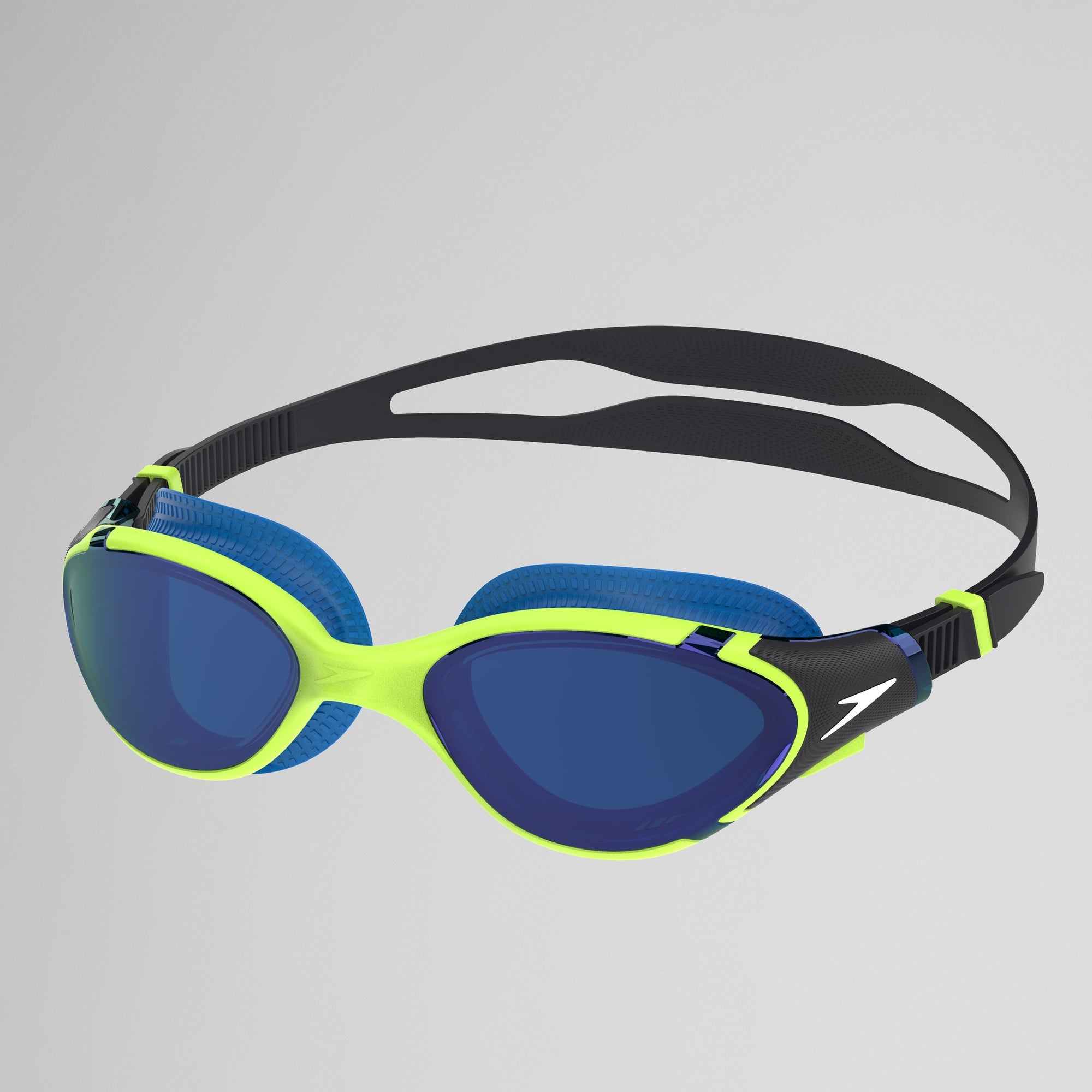 Adult Biofuse 2.0 Mirrored Goggles Green/Blue | Speedo UK