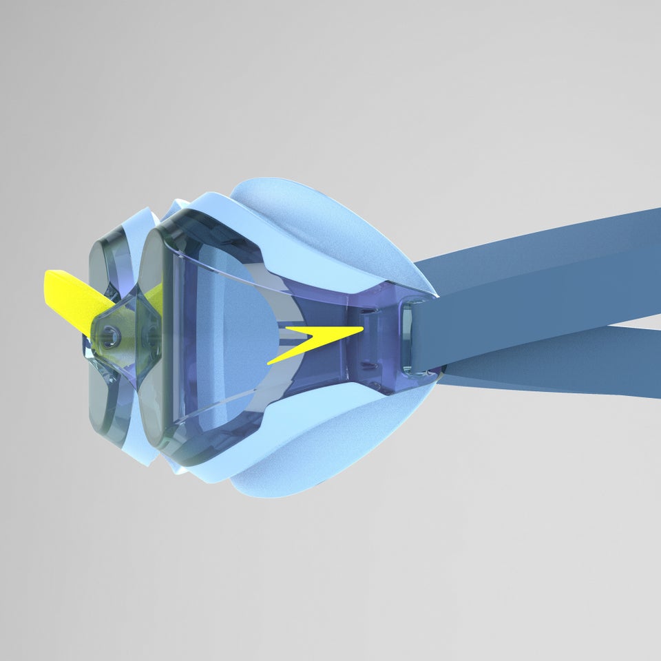 Erwachsene Fastskin Speedsocket 2.0 verspiegelte Schwimmbrille Blau