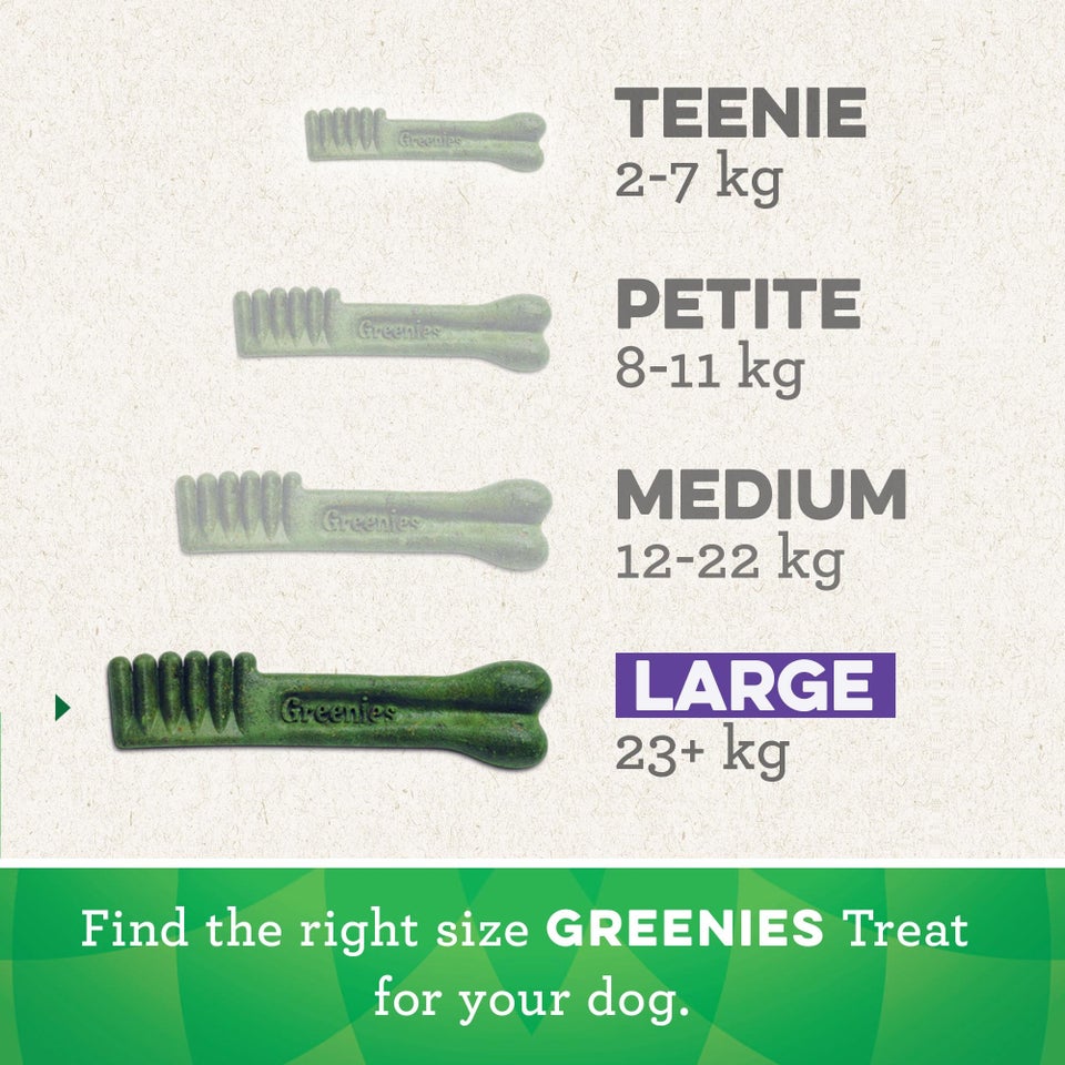 Greenies Large Dogs Treat Original