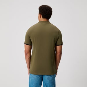 Mens Ireland Team Polo Shirt Khaki