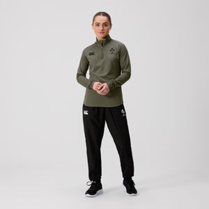 Womens Ireland Elite 1st Layer Top Khaki Marl